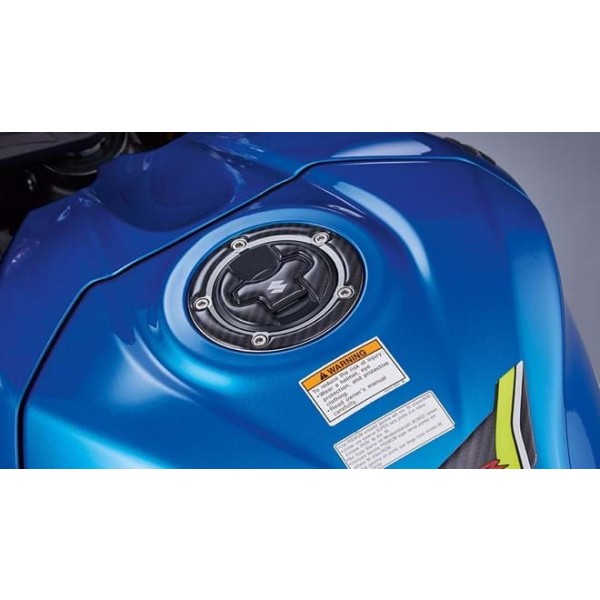 Suzuki Fuel Cap Protection Sticker Carbon Look